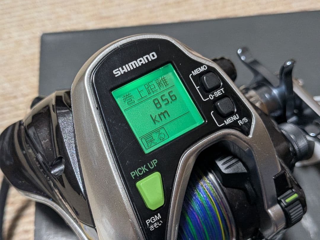 シマノ フォースマスター 800 オーバーホール済 新品PE3号・バッテリー付き