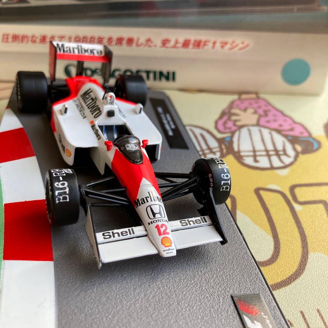 ミニカー McLaren MP4/4 1988 Ayrton Senna 1/43