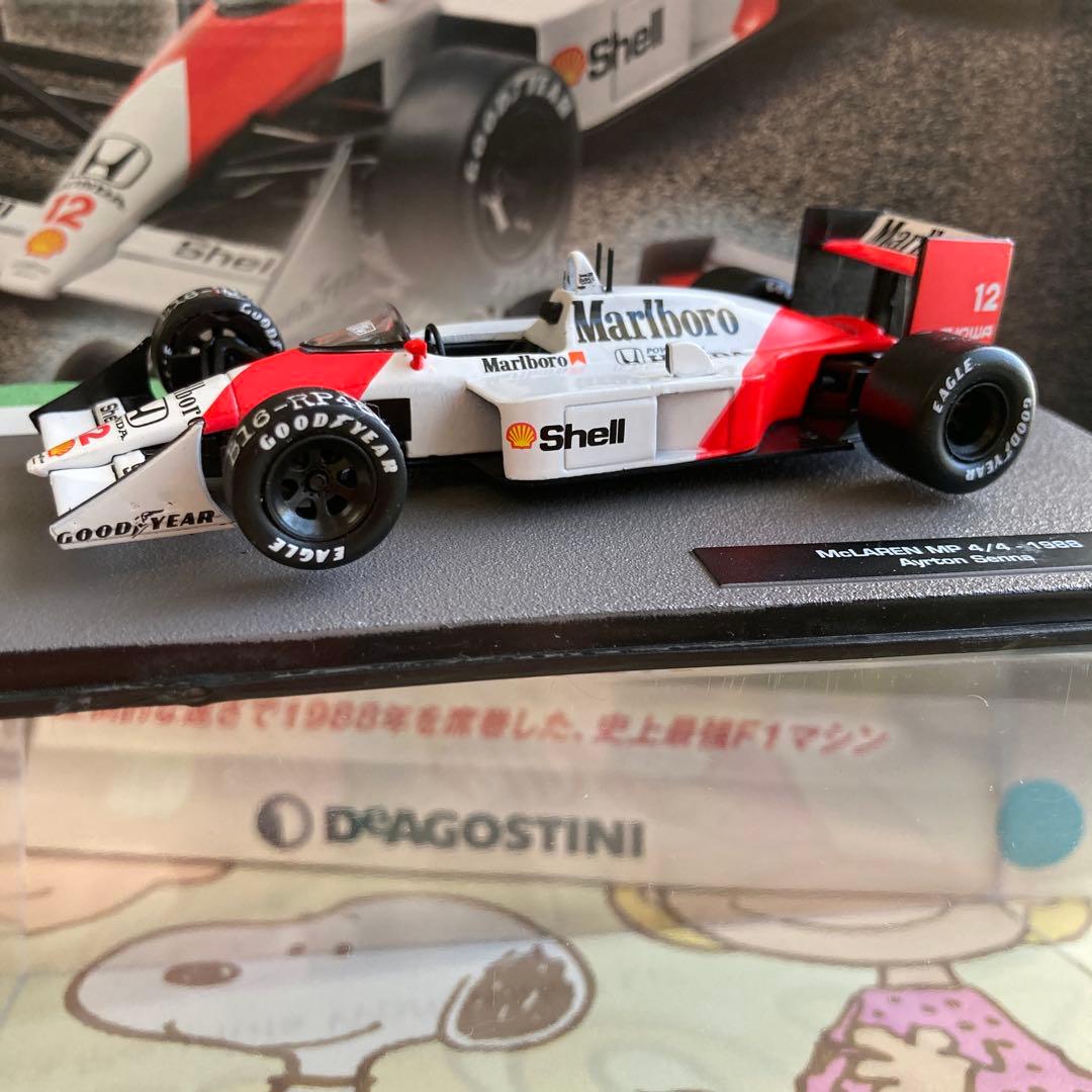 ミニカー McLaren MP4/4 1988 Ayrton Senna 1/43