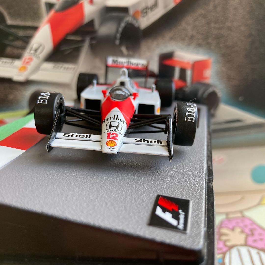 ミニカー McLaren MP4/4 1988 Ayrton Senna 1/43