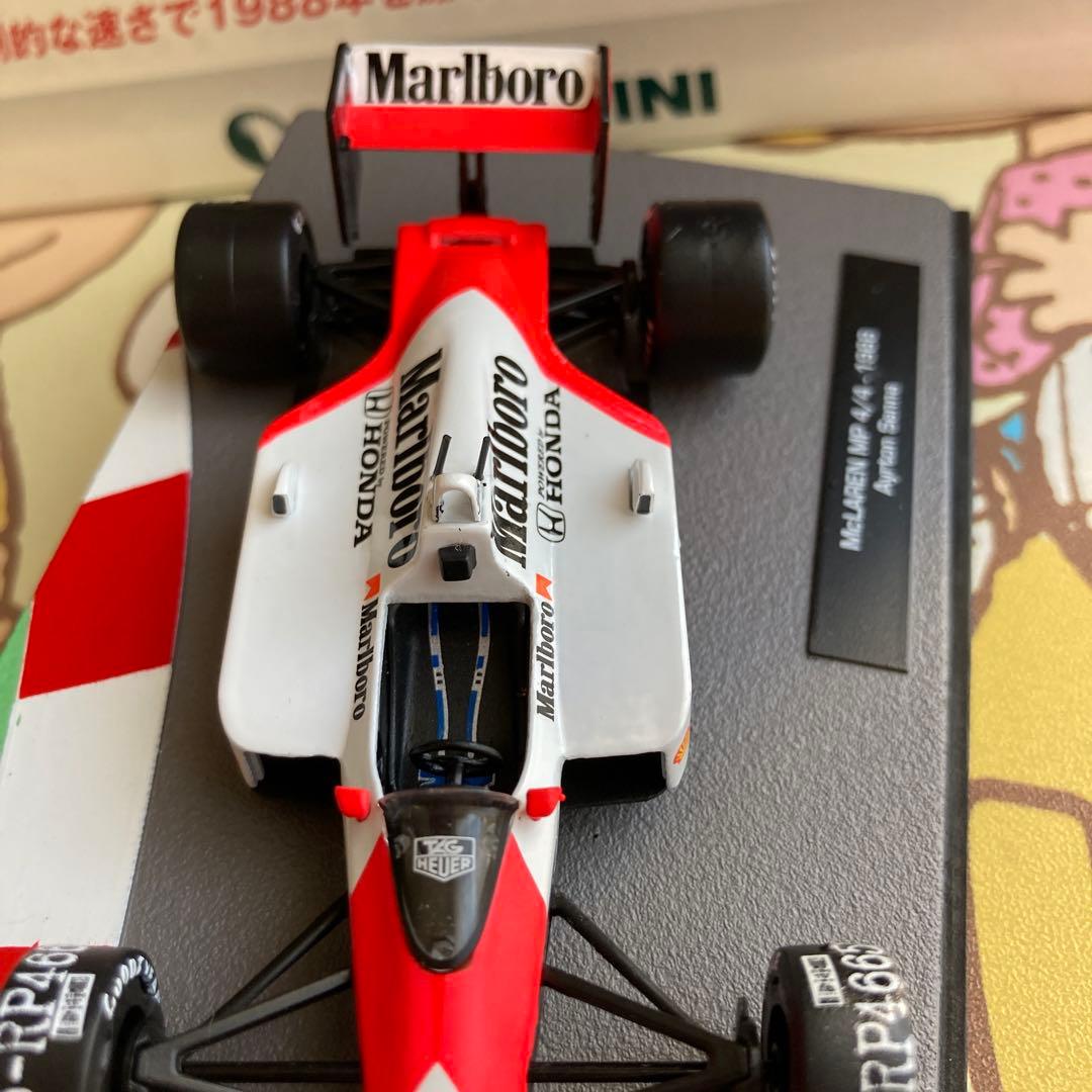 ミニカー McLaren MP4/4 1988 Ayrton Senna 1/43