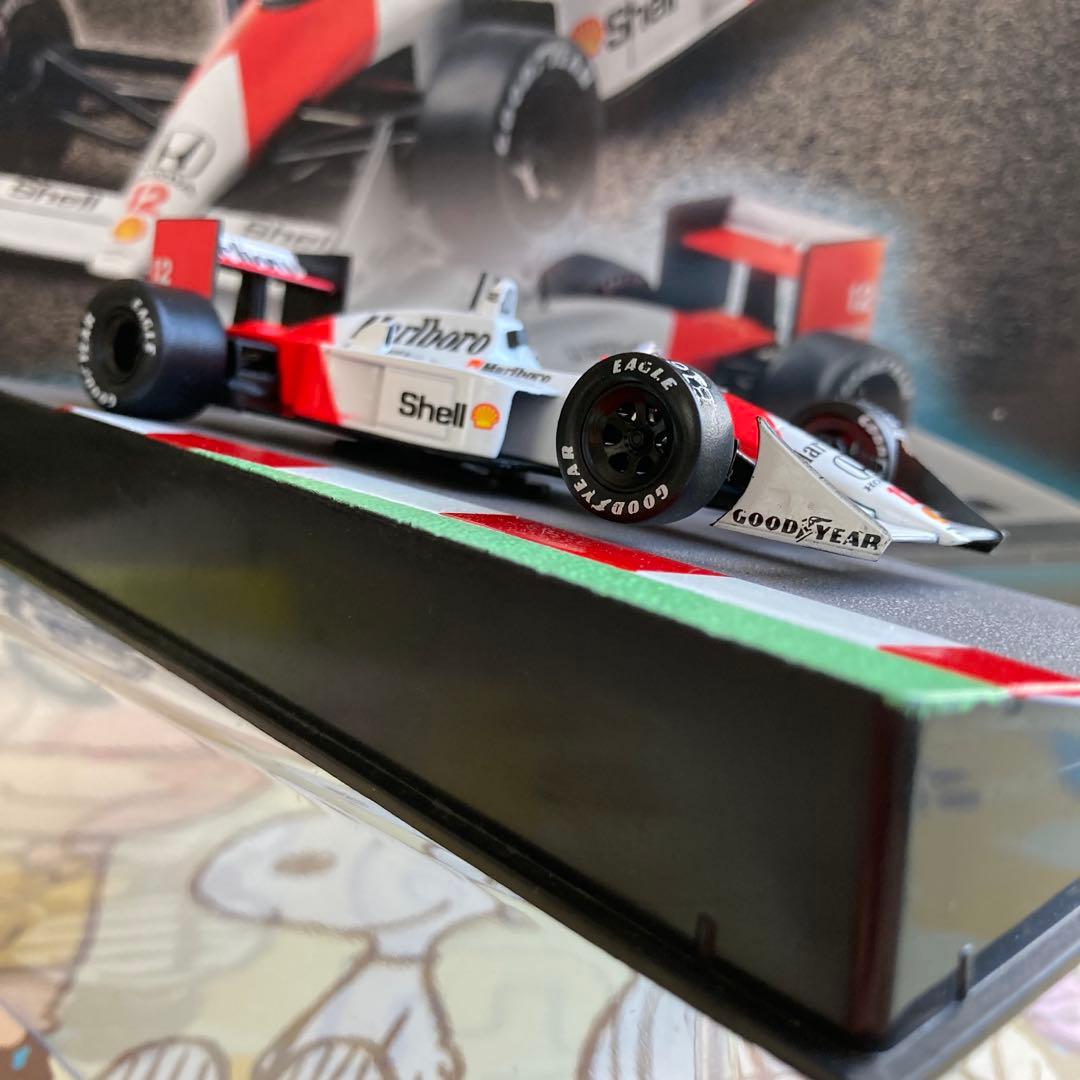 ミニカー McLaren MP4/4 1988 Ayrton Senna 1/43
