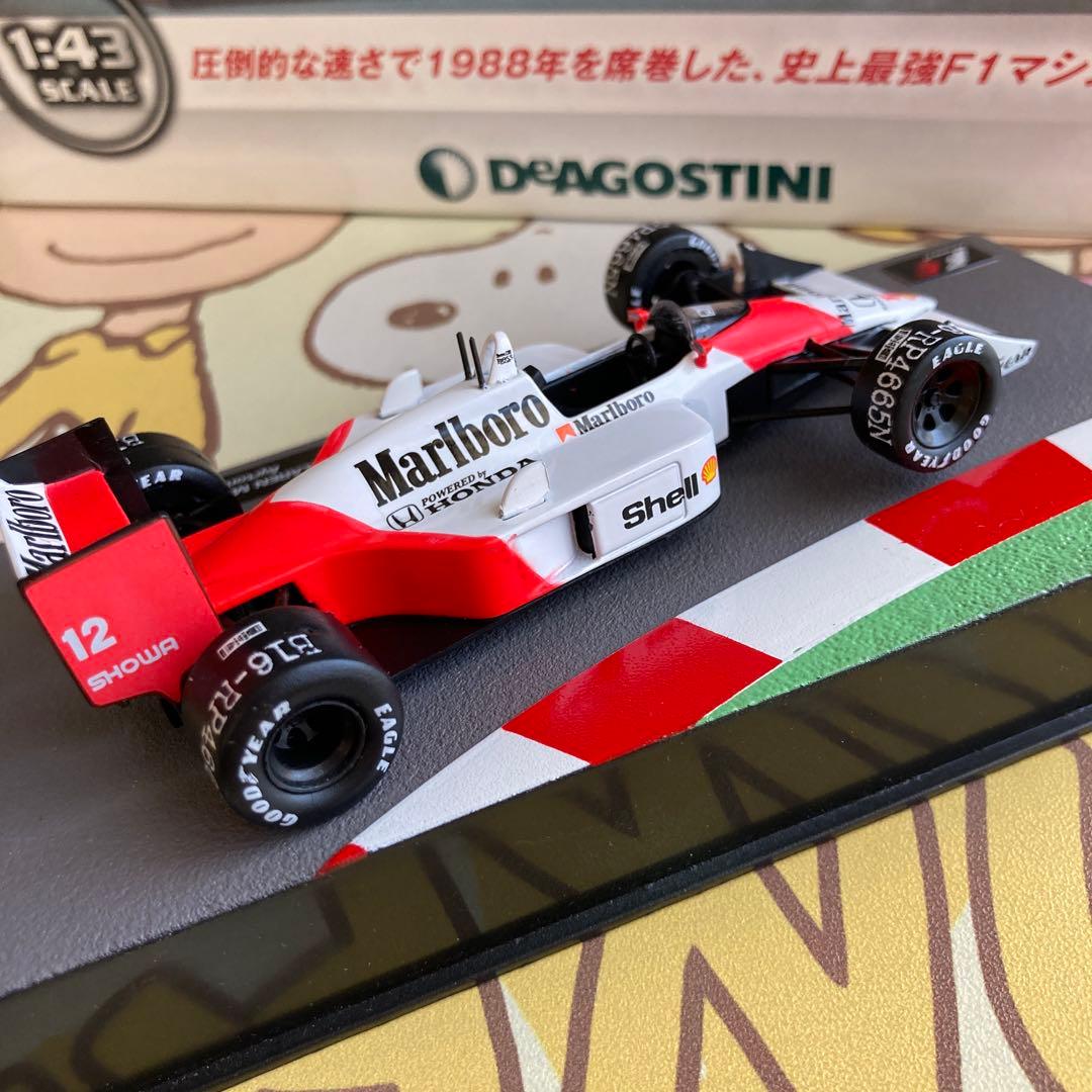 ミニカー McLaren MP4/4 1988 Ayrton Senna 1/43