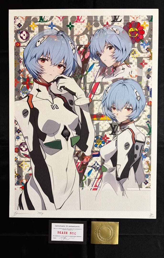 世界限定100枚 DEATH NYC アート ポスター ev02