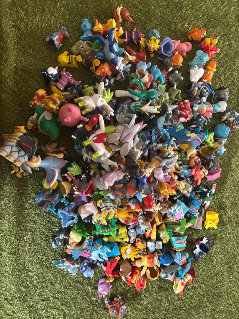 【大量】 ポケモンキッズ　まとめ売り　指人形　フィギュア　200個以上！