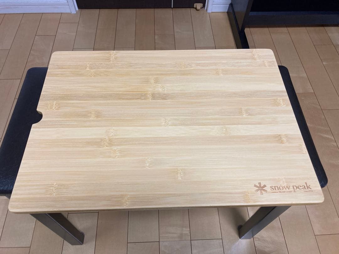 スノーピーク　 peak ウッドテーブルW竹　2枚セット
