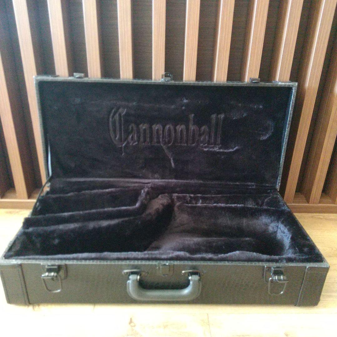 Cannonball アルトサックス 純正ハードケース 黒