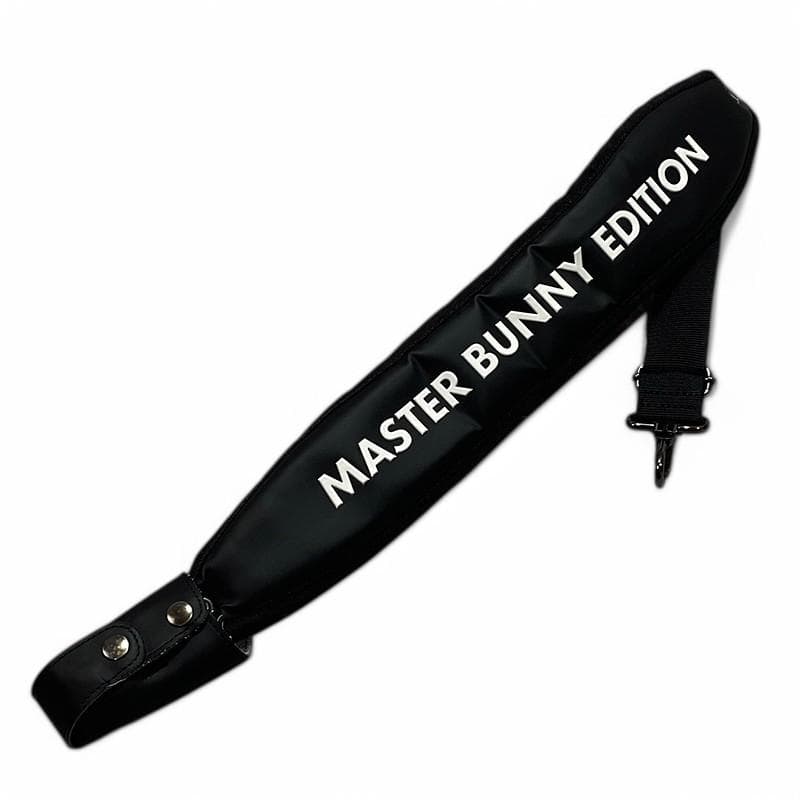 マスターバニーエディション 2022年 フェイクレザー キャディバッグ 黒