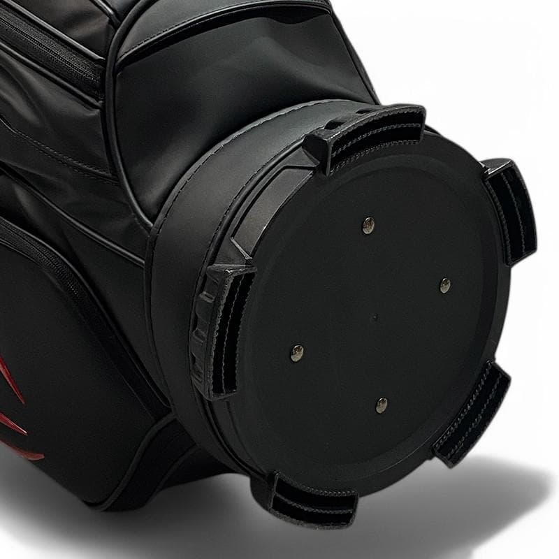 マスターバニーエディション 2022年 フェイクレザー キャディバッグ 黒