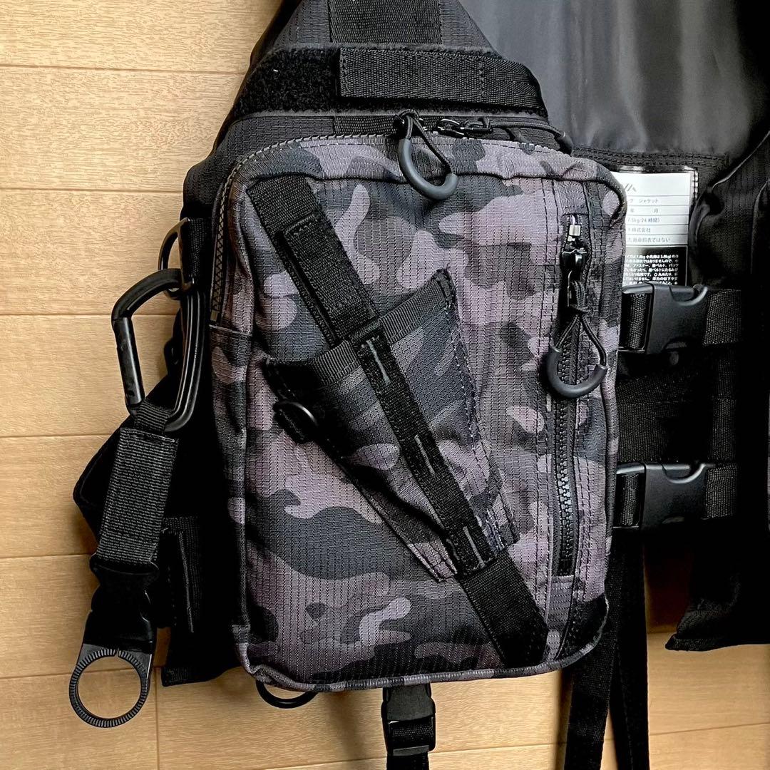 極美品 ダイワ フローティングベスト ライフジャケット ゲームベスト