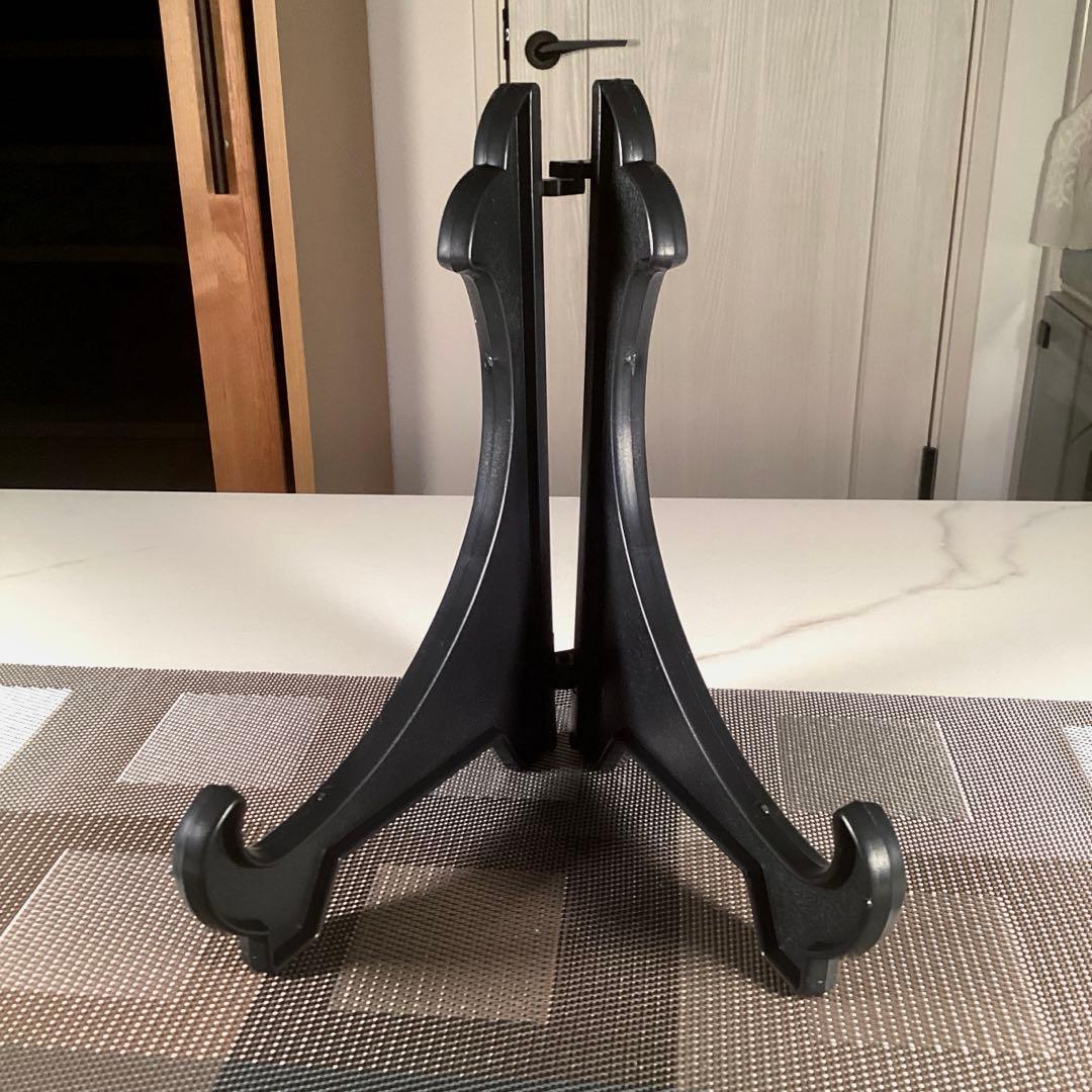 『フォロうー特価』　堆朱　大皿　飾り皿　皿立て付き　特大サイズ