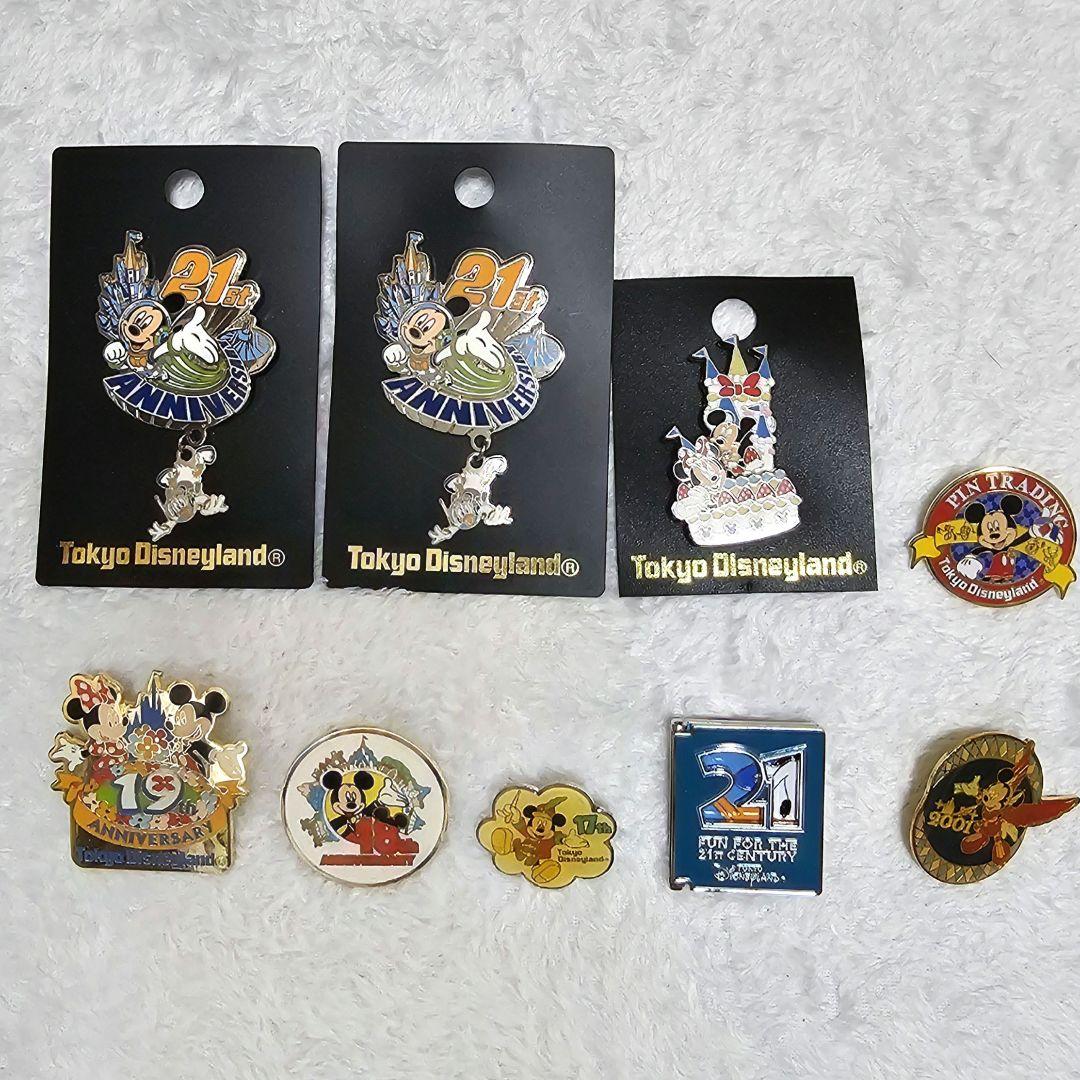 Disney TDL Anniversary ピンバッジ