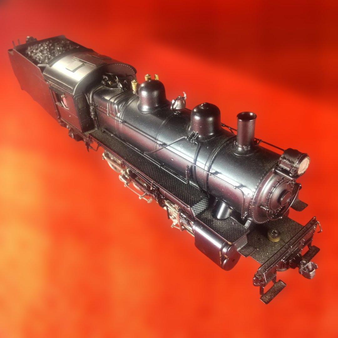 Ｄ型外国蒸気機関車、動作確認済み、HOゲージ