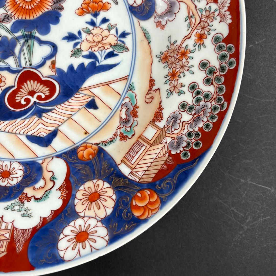 116 セール　色絵　錦　元　伊万里　有田　皿　中国　鍋島　九谷