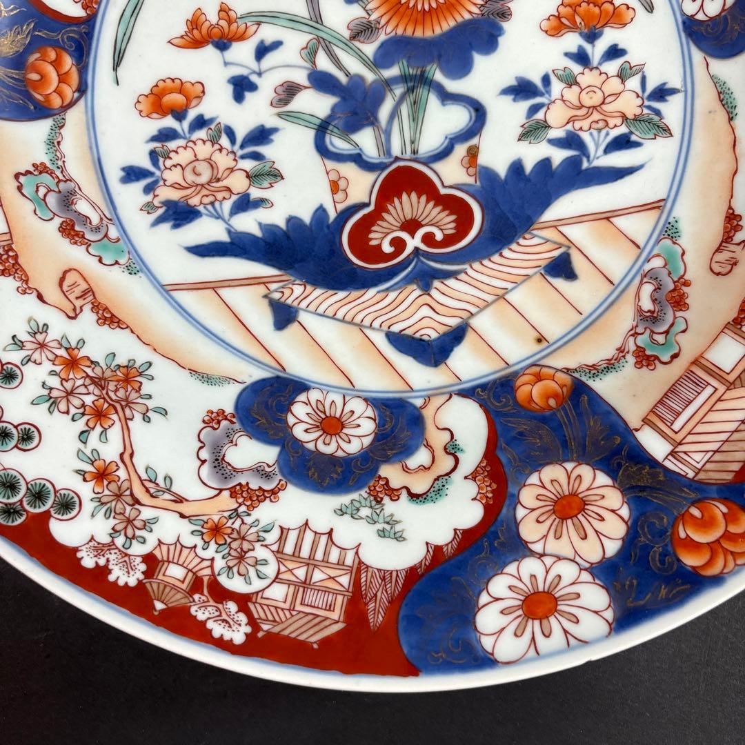 116 セール　色絵　錦　元　伊万里　有田　皿　中国　鍋島　九谷