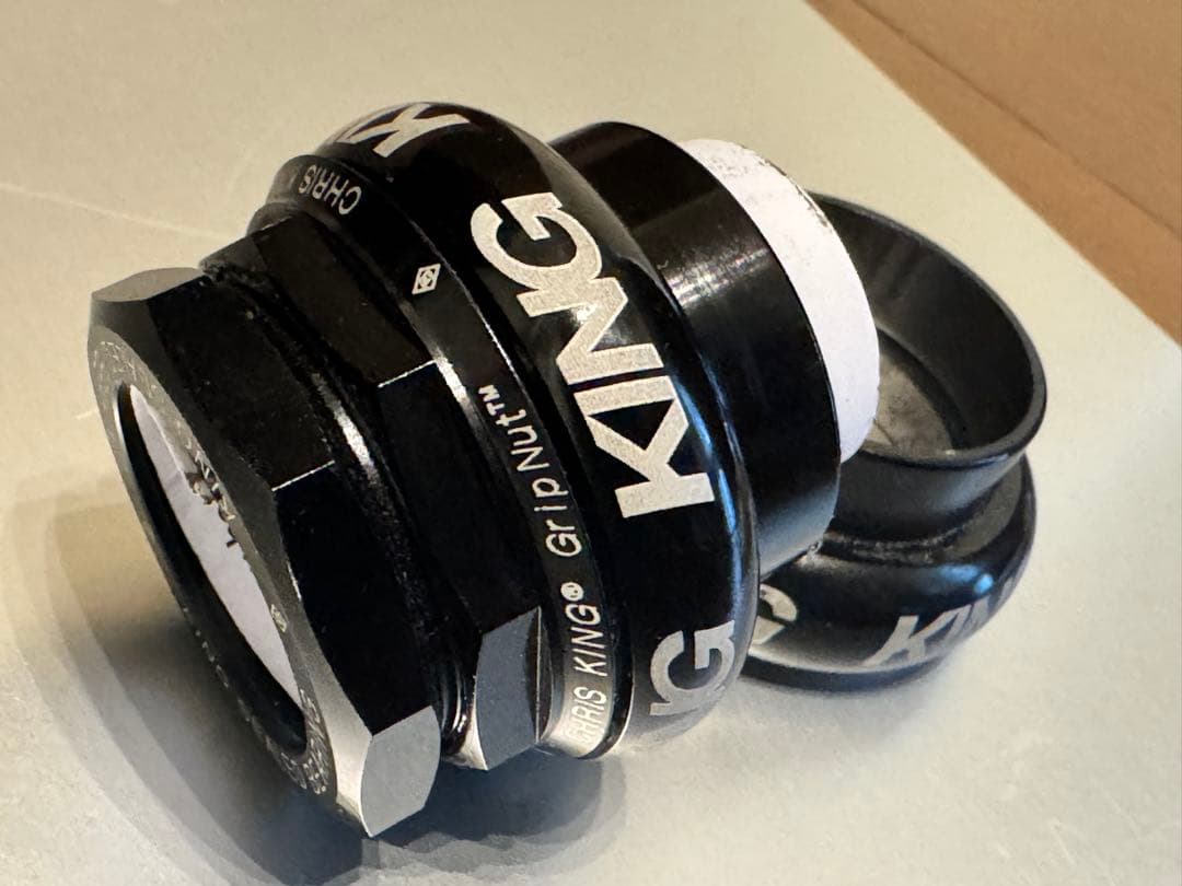 ChrisKing GripNut 1-1/8(OS) BOLD ブロンプトン