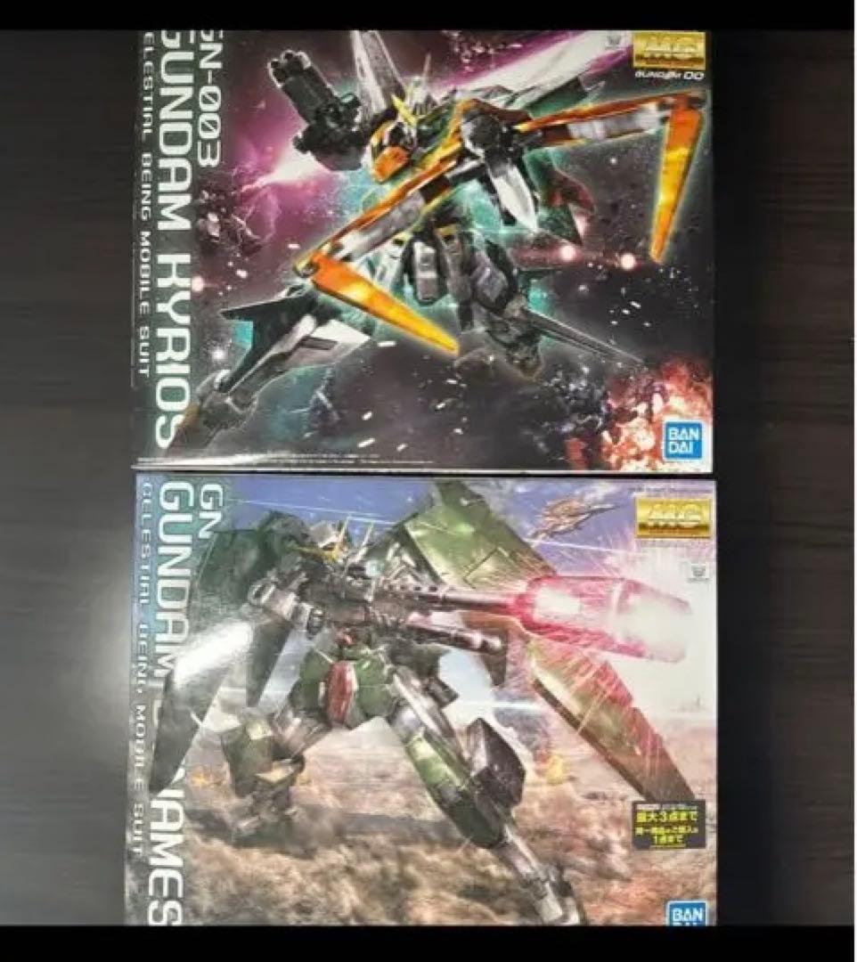 キュリオス&デュナメスmgセット