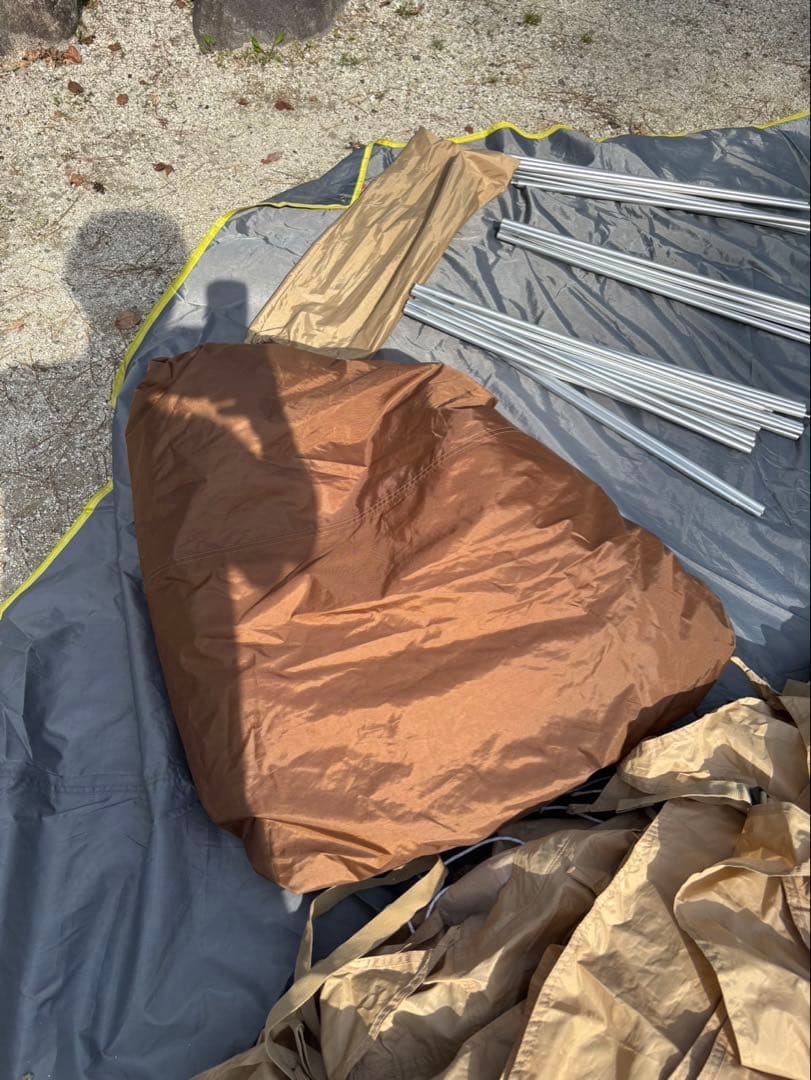 カマボコテント3M 付属セット　カマザシキ　カマシールド