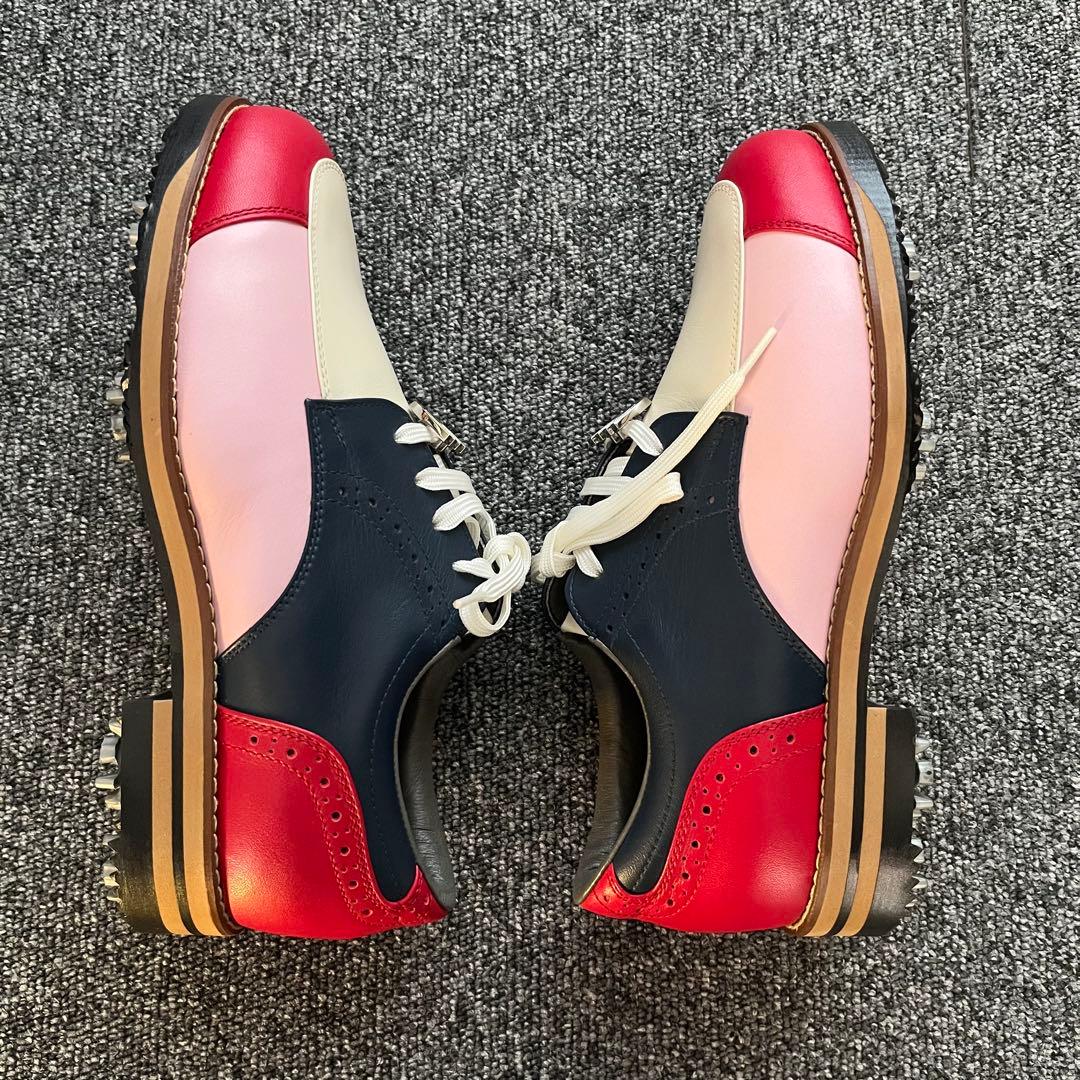 新品M.U SPORTS エムユースポーツ レディース　ゴルフシューズ23cm