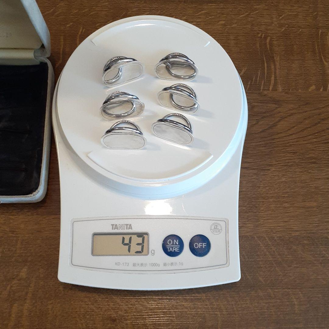 銀製ネームホルダーセット