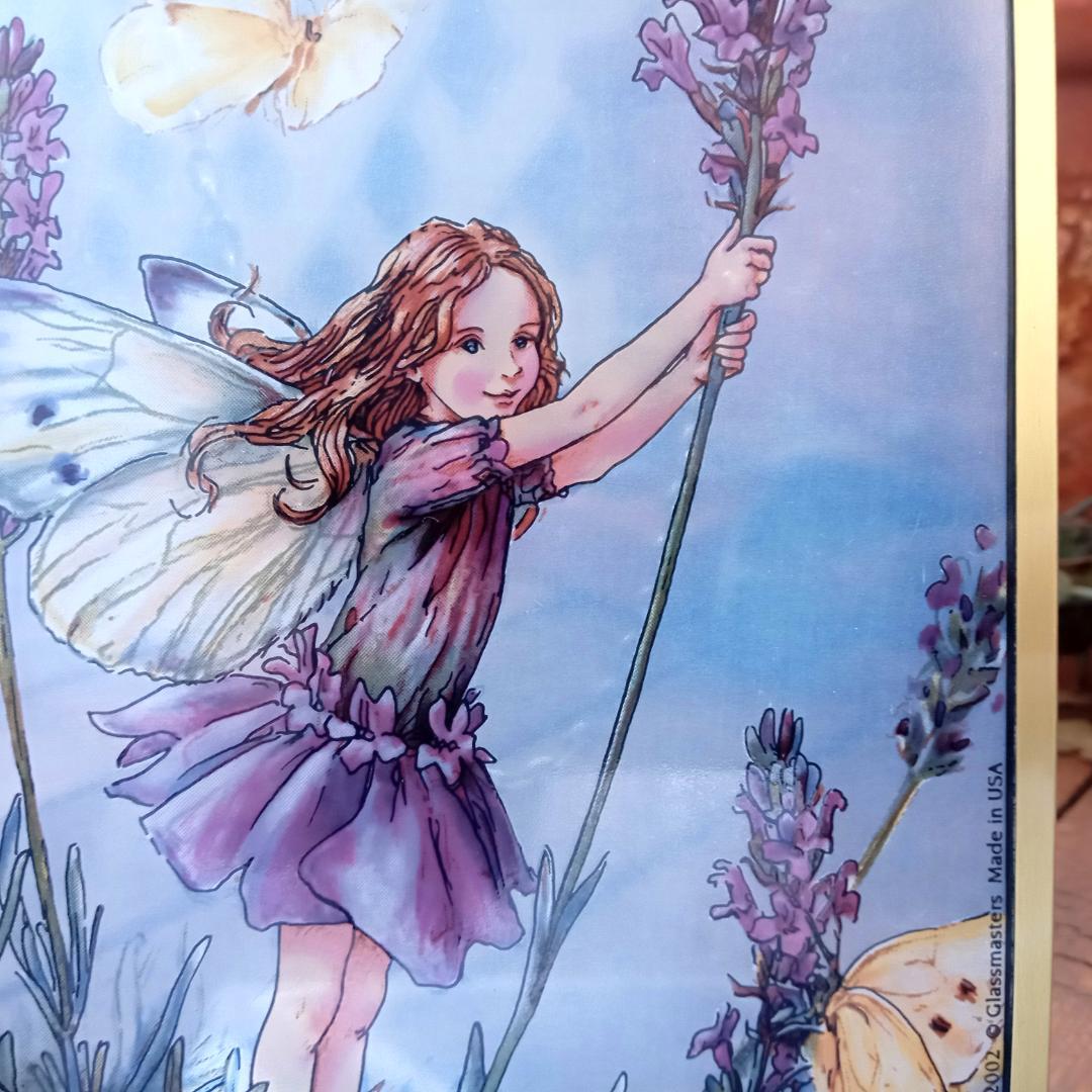 メアリーバーカー ステンドグラスLavender Fairyグラスマスターズ社