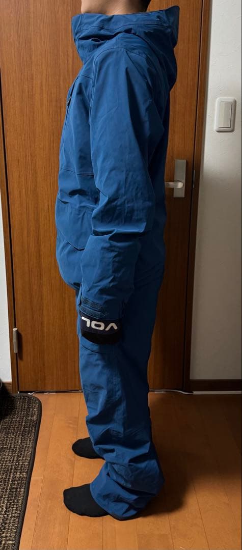 ボルコム　スノーボードウェア　上下セット　S GORE-TEX ブルー