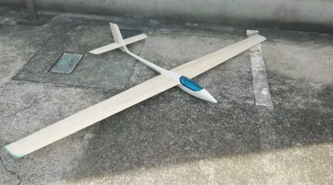 自作グライダー　athlete