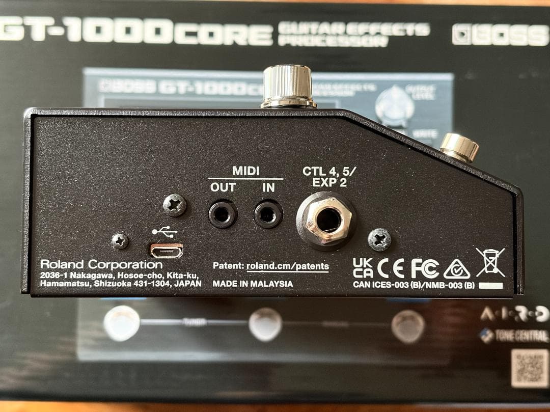 【極美品】BOSS GT-1000 CORE マルチエフェクター