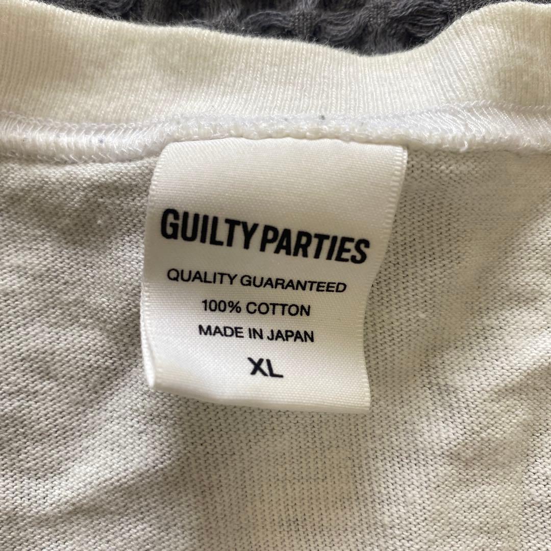 ワコマリア GUILTY PARTIES ホワイト フットボール Tシャツ XL