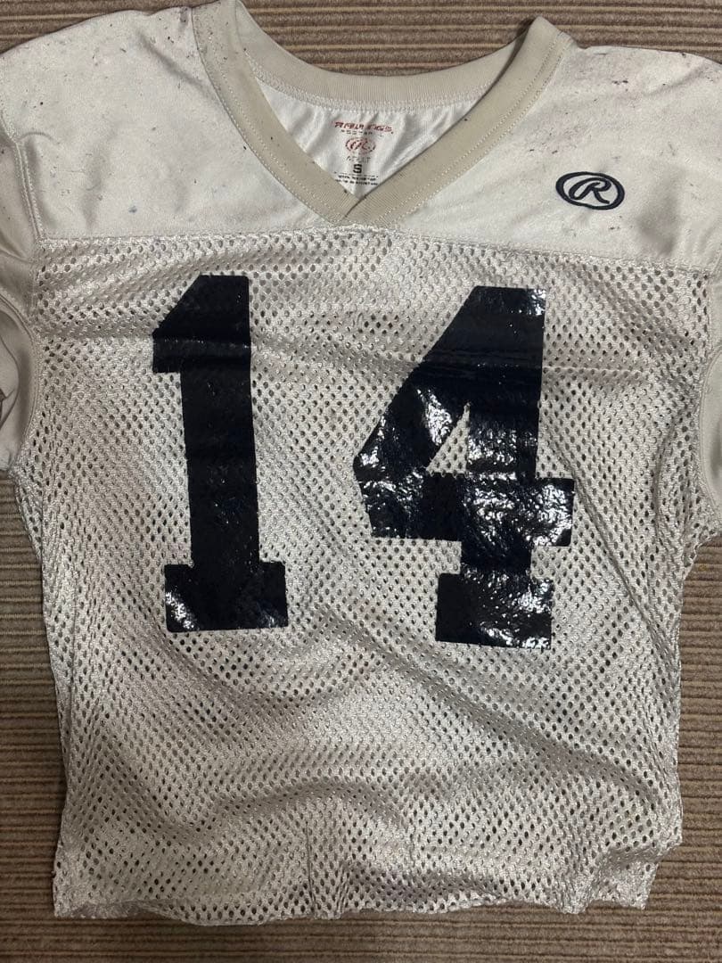 2/7までにコメント頂ければ500円値引きします アメリカンフットボールメッシュ