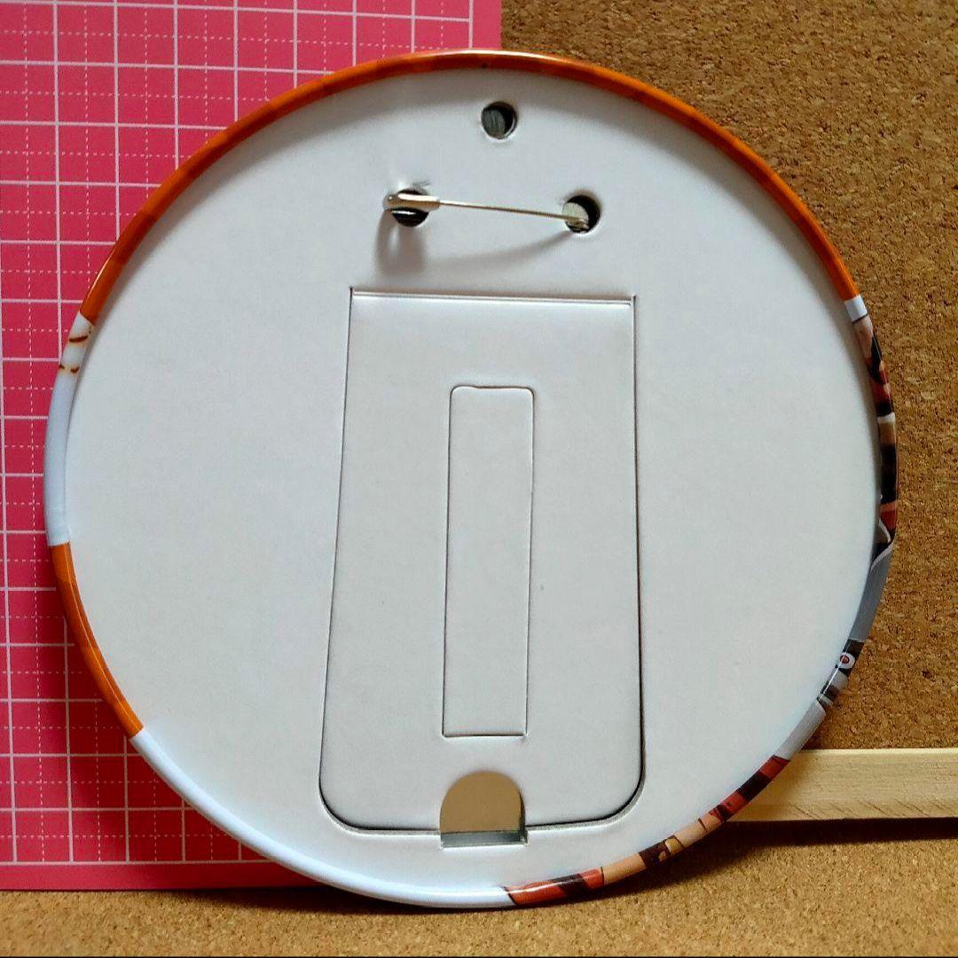 レア★アヴドゥル②ジョジョの奇妙な冒険 デカCANバッジ　15cm 特大缶バッジ