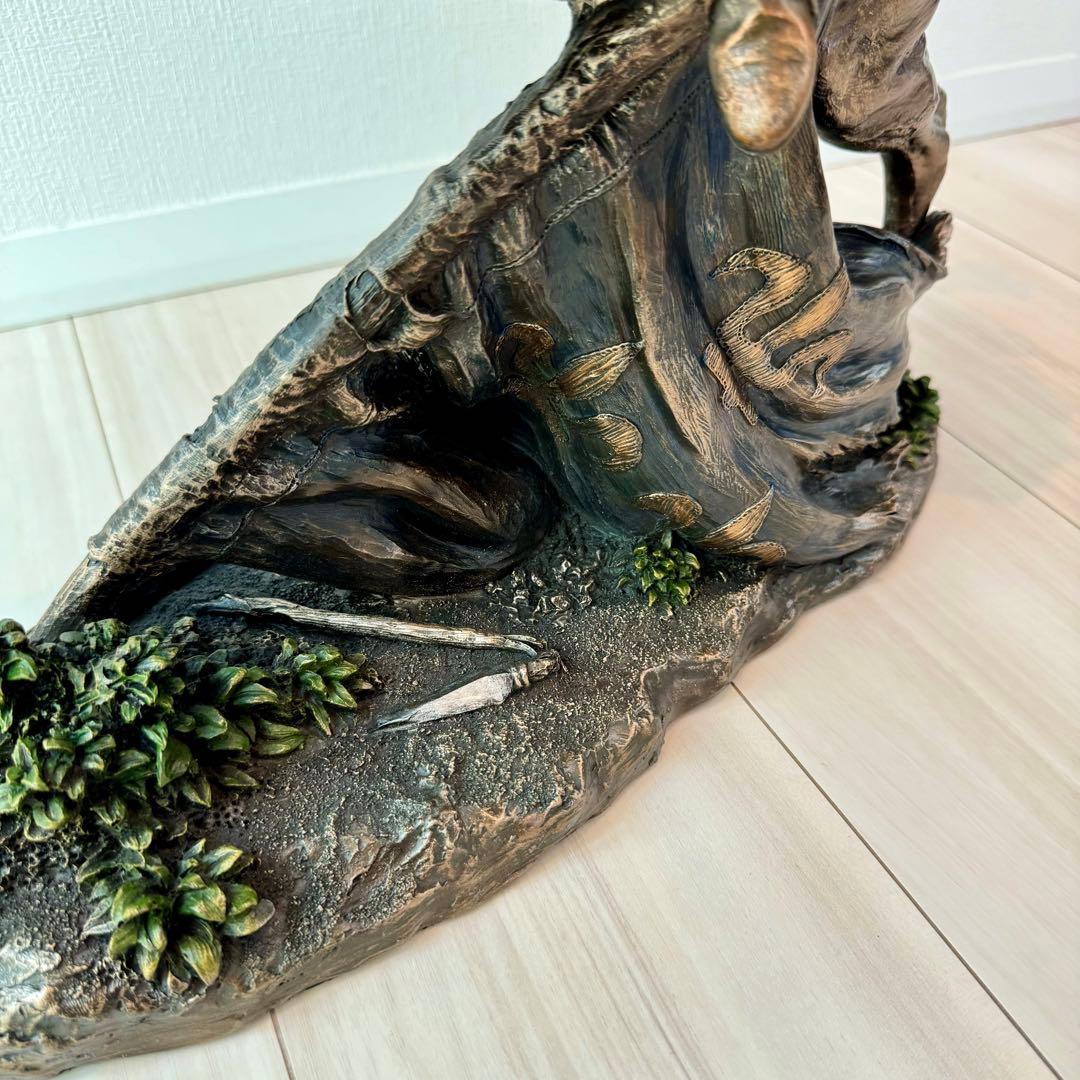 馬上のバイキング　ブロンズ風