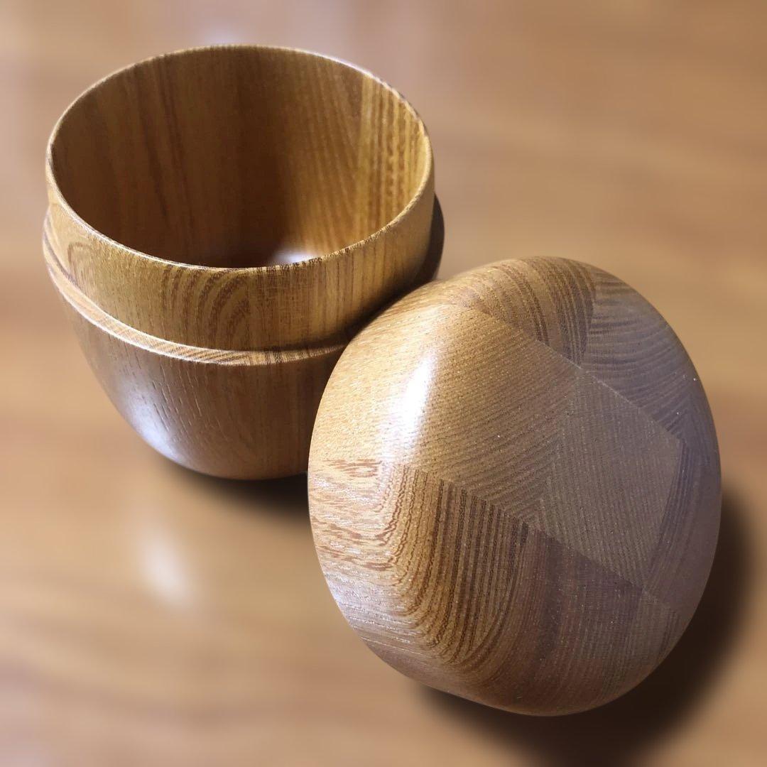 寄木細工 箱根細工 なつめ 棗 茶入れ 茶道具 茶道 無垢 茶筒 小物入れ