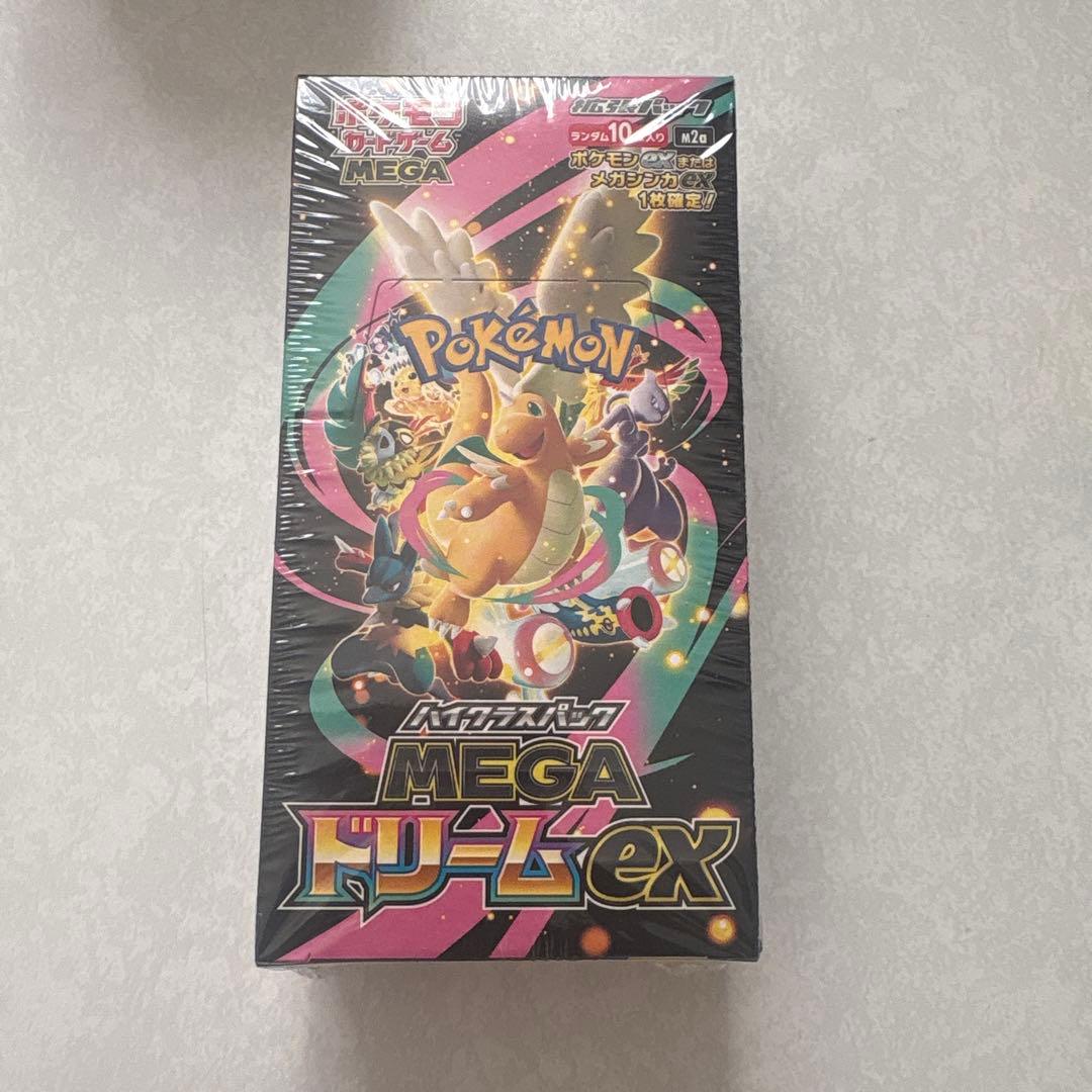 ポケモンカードゲーム MEGAドリームex ボックス