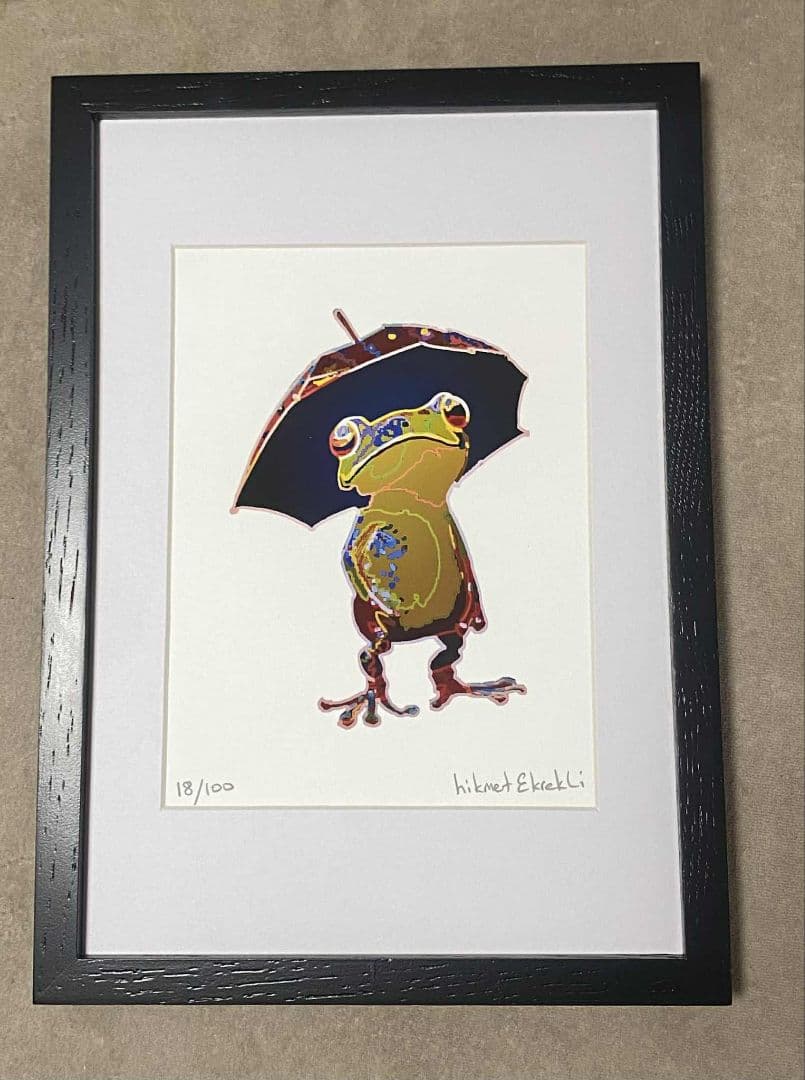 リトグラフィ 作品サイズ:170 フレームサイズ:254*202