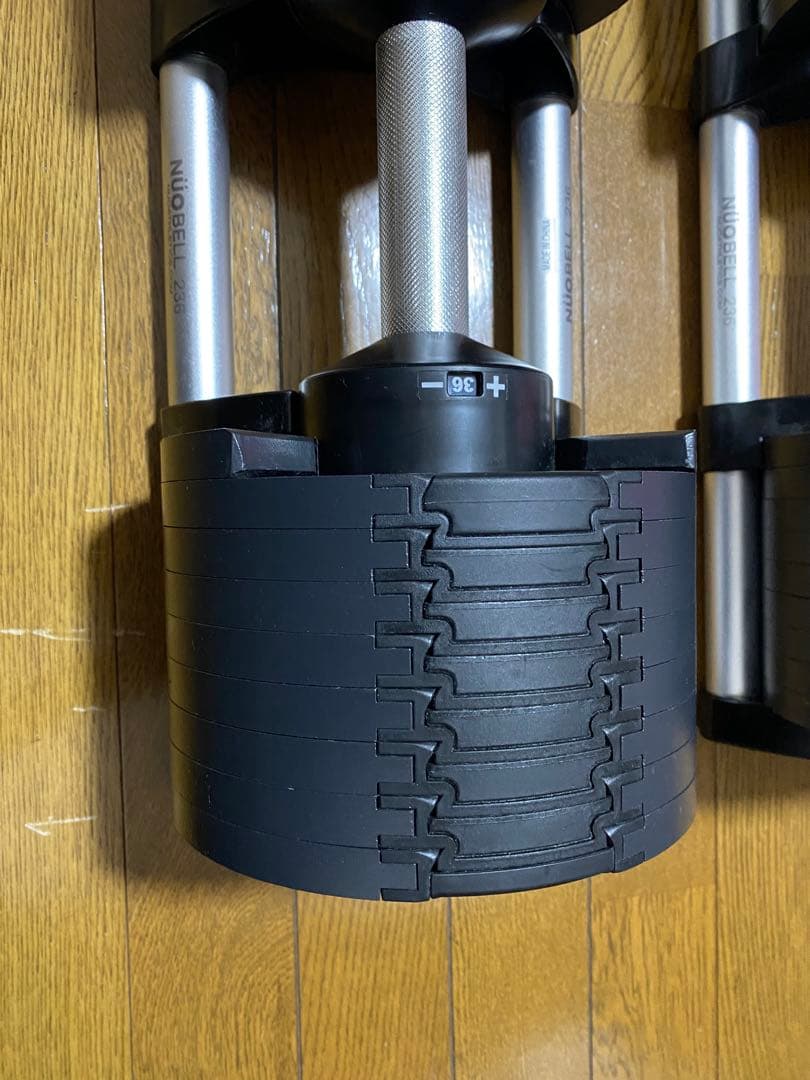 ダンベル フレックスベル2kg刻み 36kg可変式ダンベル　筋トレ 【②/ ②】
