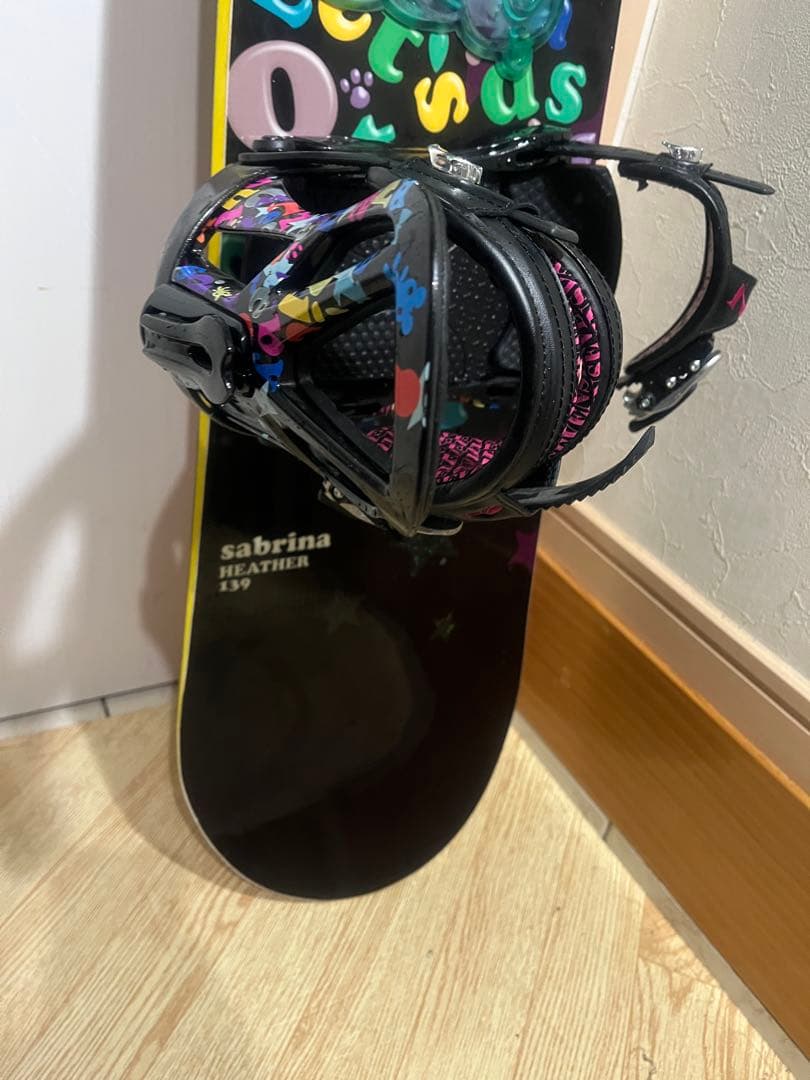 初中級オールラウンドグラトリボード！サブリナ　139cm 7binセット