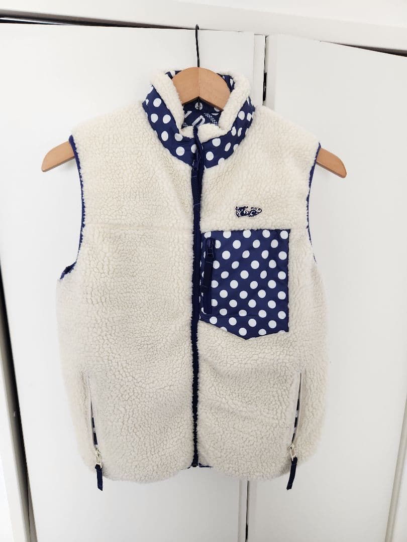 DANCE WITH DRAGON　リバーシブルダウンベスト