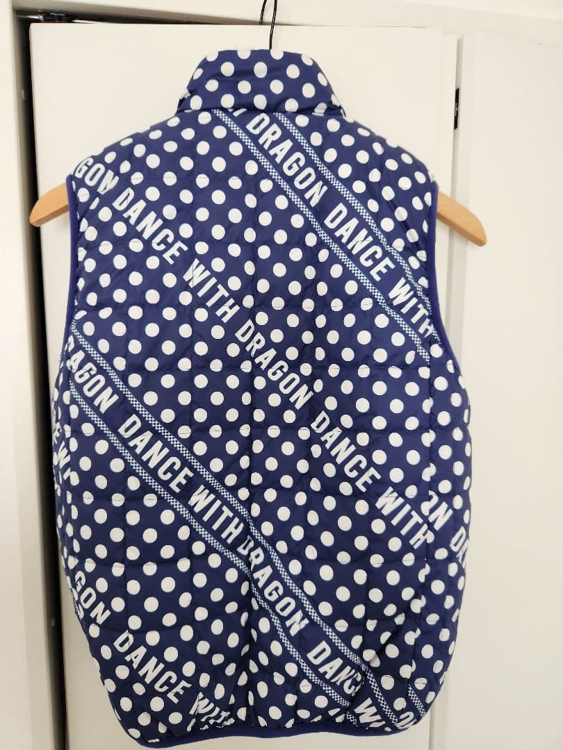 DANCE WITH DRAGON　リバーシブルダウンベスト