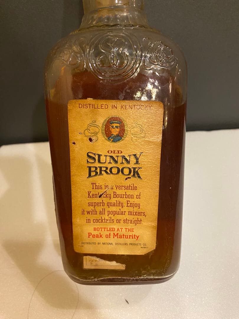 バーボン　SUNNY BROOK オールドボトル古酒バーボン ウイスキー