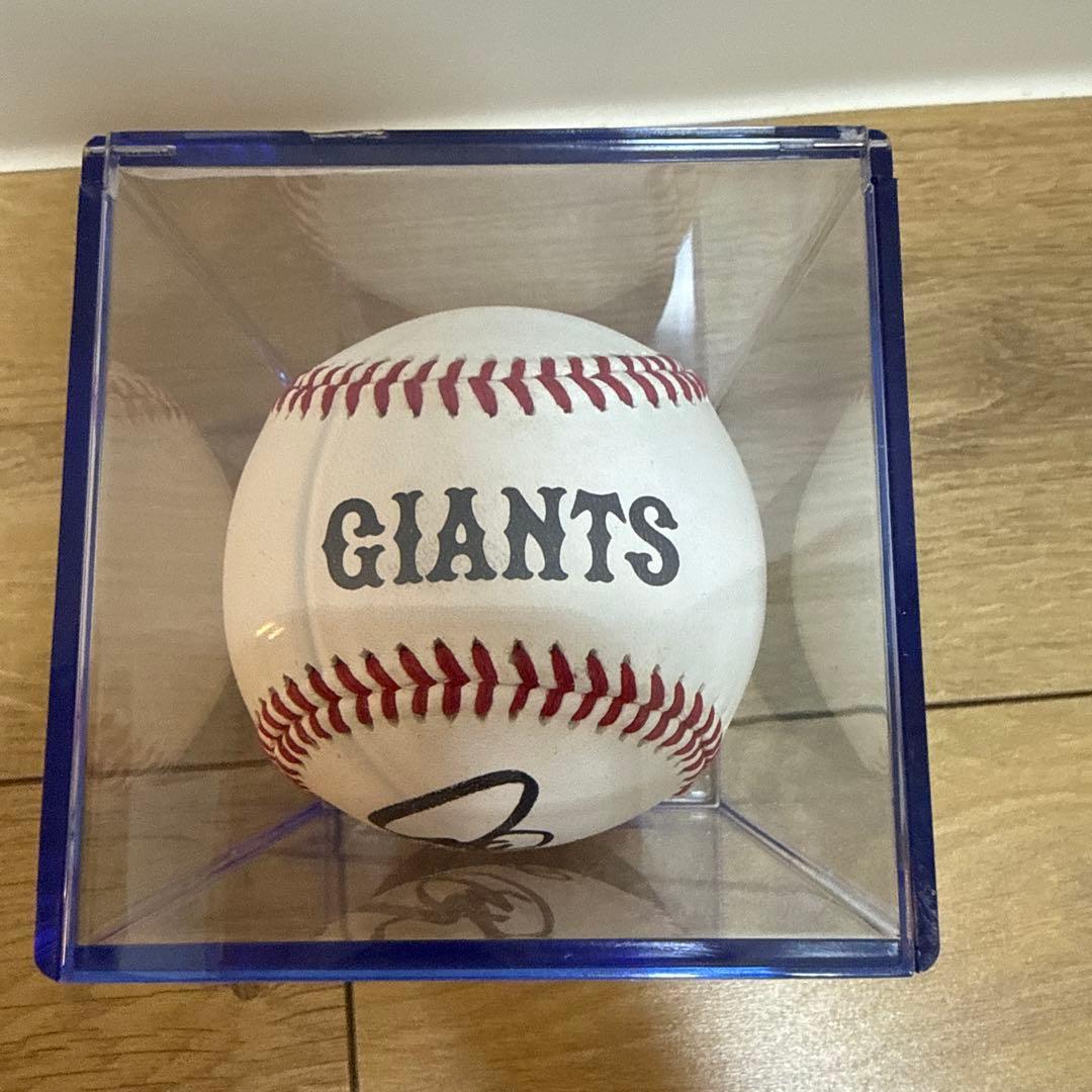 菅野智之 選手　18番　巨人　直筆　サインボール