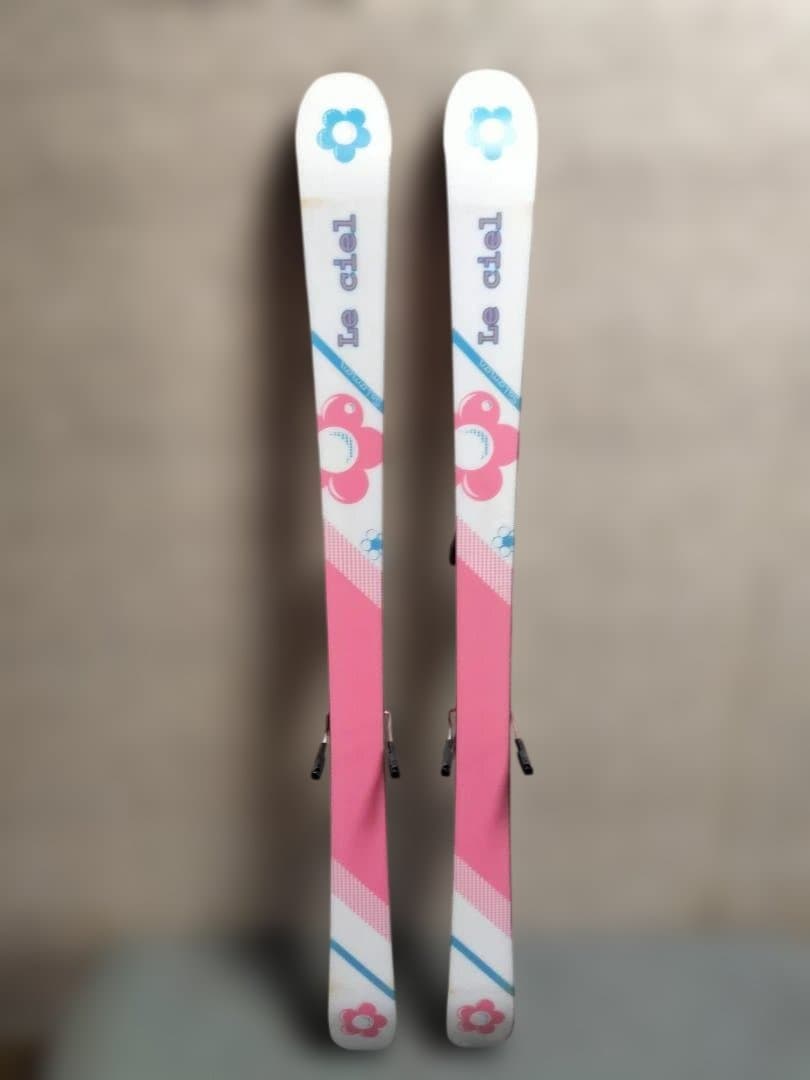 サロモン ジュニアスキー板 130cm Le ciel ビンディング付