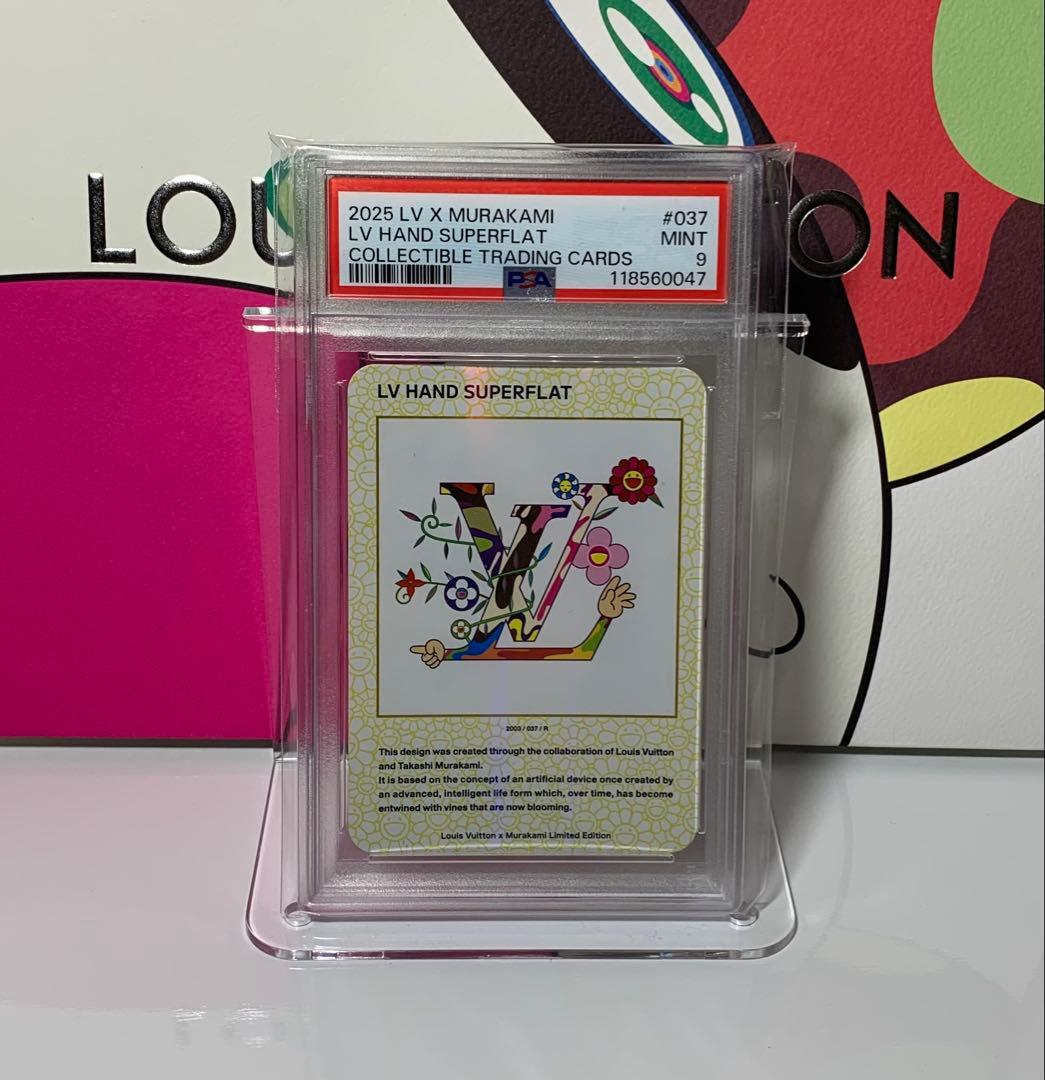 【PSA9】HAND SUPERFLAT ルイヴィトン 非売品 LVx村上隆