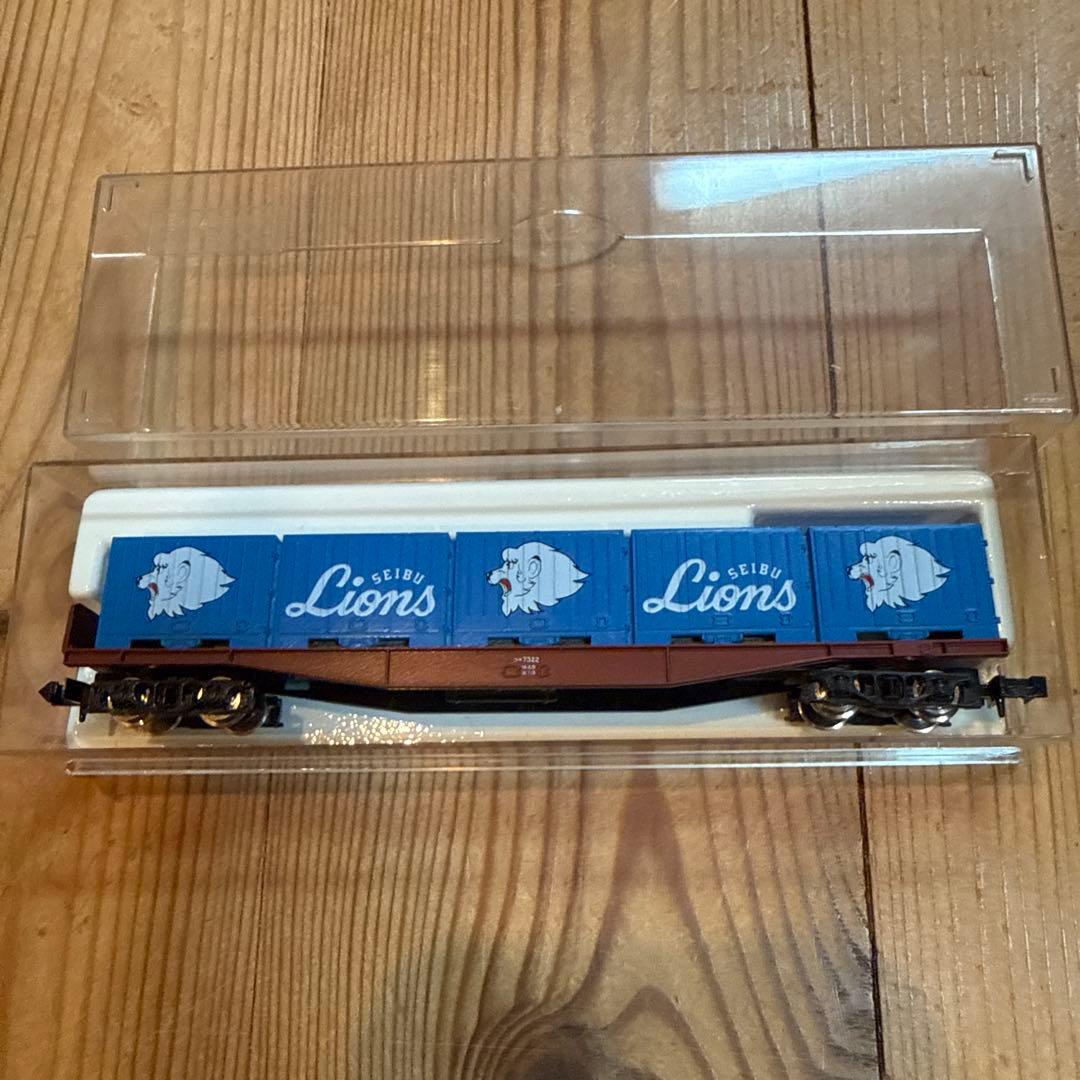Nゲージ 西武ライオンズ コンテナ貨車 まとめ売り 複数両セット 鉄道模型