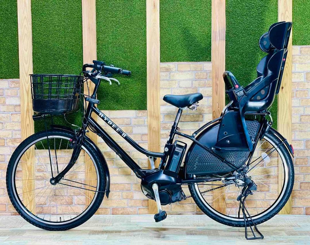 26インチ子供乗せモデル ブリヂストン 子供乗せ電動アシスト自転車 H3216