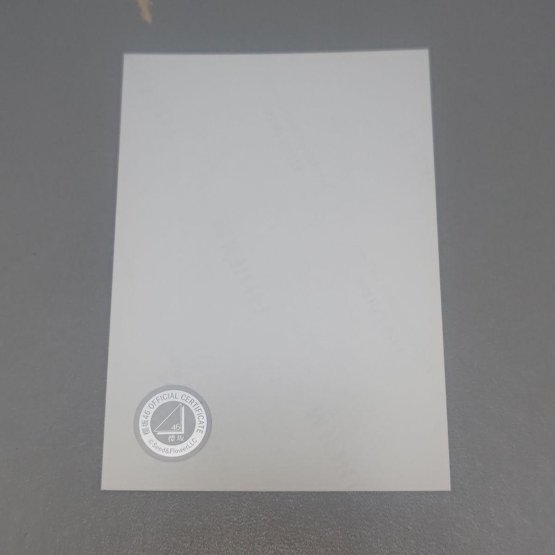 櫻坂46 遠藤理子　直筆サイン付き生写真