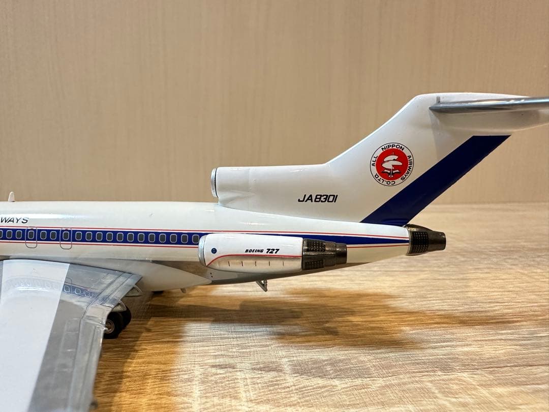 全日空 B727-100 1/200 ポリッシュ仕上
