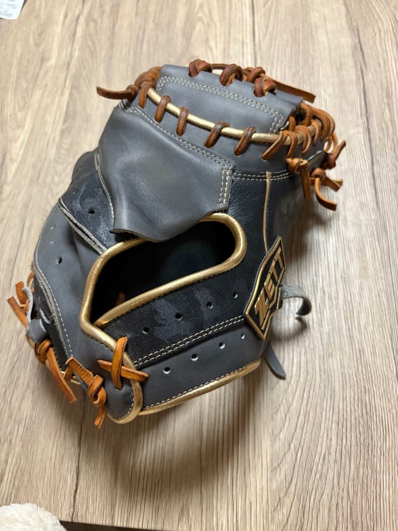 ZETT 軟式野球グローブ 右投げ用 捕手用