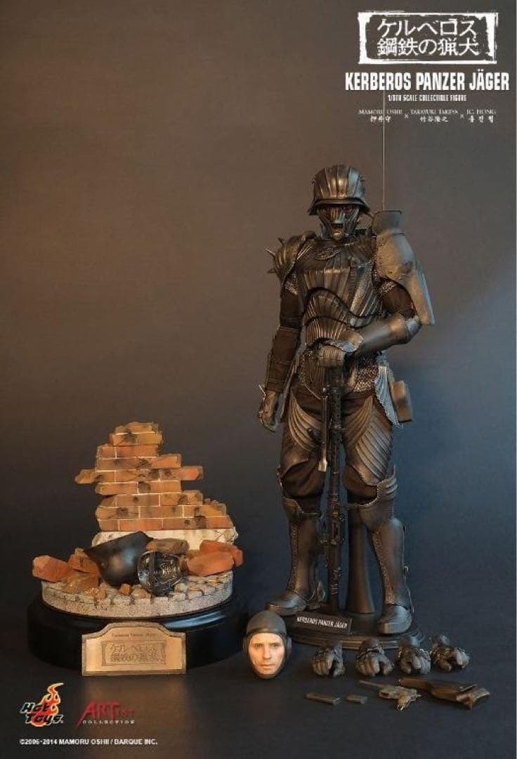 ホットトイズ AC02 第１０１装甲猟兵 犬狼 押井守 竹谷隆之1/6フィギュア