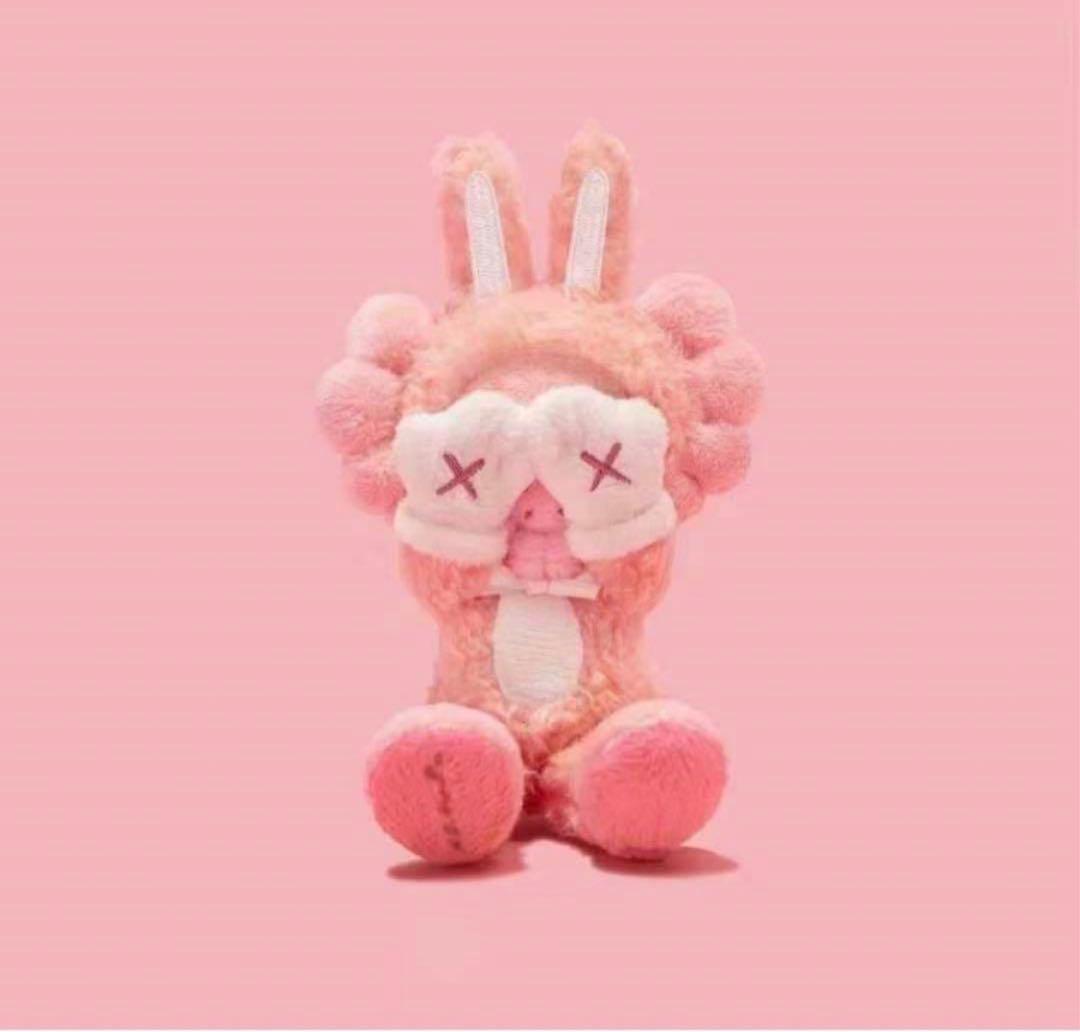 ぬいぐるみ KAWS:HOLIDAY INDONESIA-Plush Charm pink
